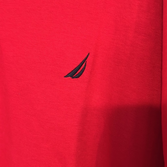 Nautica polo style shirt short sleeve Red and Blue size XXL - Picture 2 of 6
